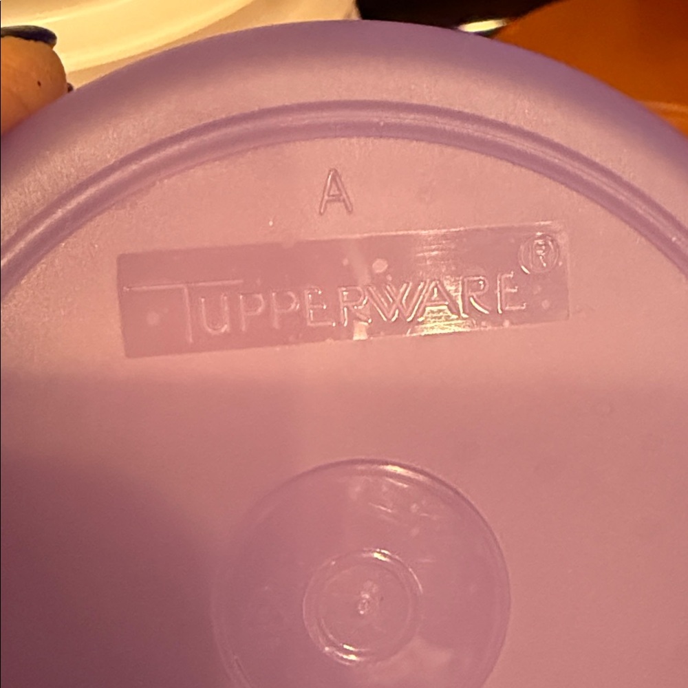 Tupperware Colorful Plastic Food Storage Containers and hamburger press bundle - Picture 9 of 9